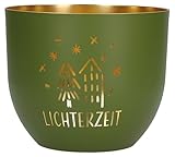 Lichterzeit: Windlicht aus Metall