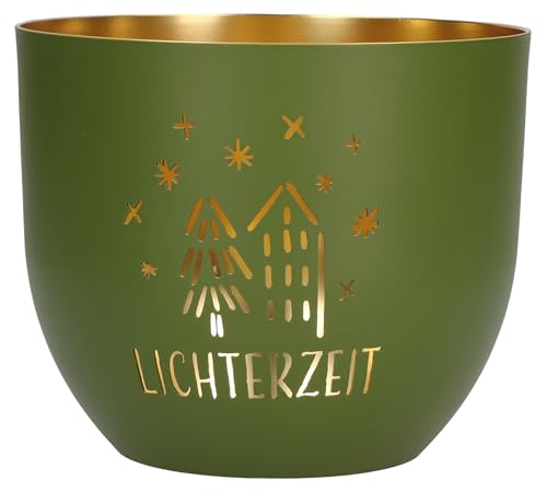 Lichterzeit: Windlicht aus Metall