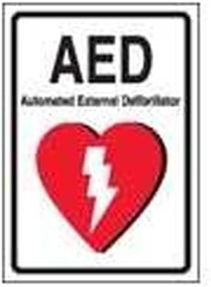 HeartSafe AED Sticker