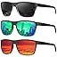 (3 Pack) Black Clear & Black/Black Green & Green/Black Red & Red (3 Pack) Black Clear & Black/Black Green & Green/Black Red & Red