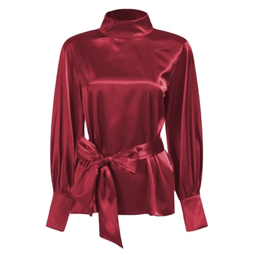 Hauts en velours sexy chemisier à manches longues mode pour look vintage chic