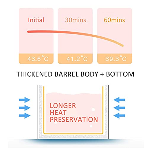 image for NC 70x65cm Portable Foldable Bathtub Thickened Adult Bathtub Home Sing