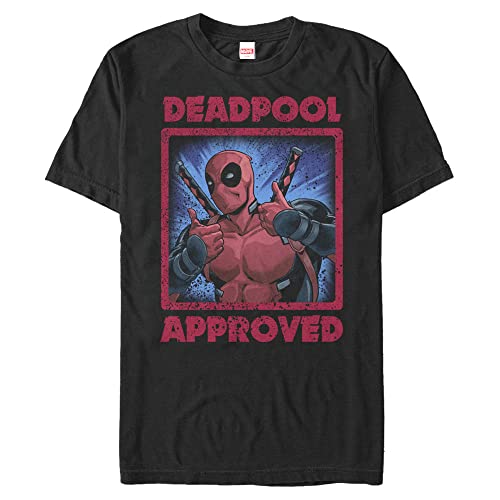 Marvel T-Shirt Homme Deadpool idéal pour vos soirées cinéma et moments détente