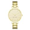 Nine West Women’s Crystal Accented Bracelet Watch