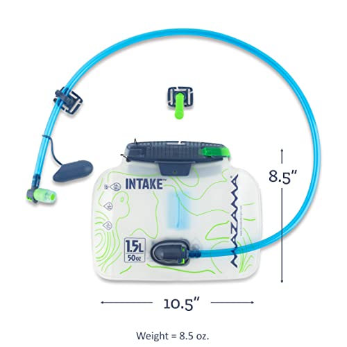 Mazama Intake™ 1.5 L Lumbar Replacement Hydration Reservoir, Fits Most Lumbar-Style Waistpacks. Taste-Free. #TOP2