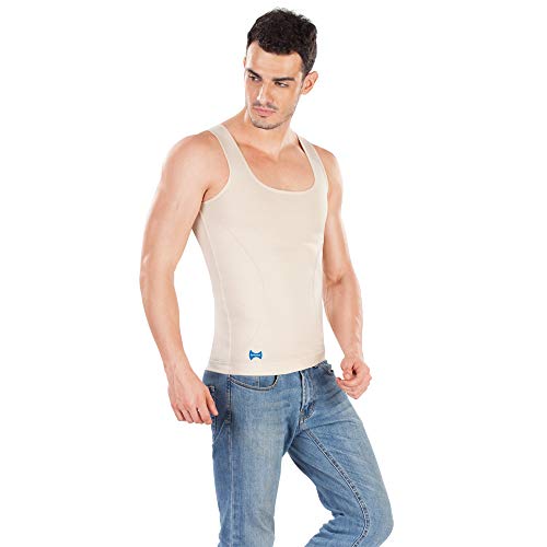 Image of dermawear Men Mild Compression Shapewear Vest Zenrik Everyday for Abdomen and Chest