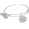 Alex-and-ANI-Cosmic-Balance-II-Expandable Alex and Ani Blueprint Expandable Bangle for Women, Cosmic Balance II Charm, Rafaelian Silver Finish, 2 to 3.5 in
