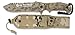 K25 K25-32116 - Cuchillo Camo arido. SIROCO. H:14 - Herramienta para Caza, Pesca, Camping, Outdoor, Supervivencia y Bushcraft