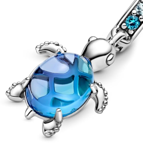 PANDORA Meeresschildkröte Murano-Glas Charm-Anhänger 798939C01 Anhänger