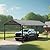 MFSTUDIO Carport 10x20 ft, Outdoor Heavy Duty Metal Shed Carports, Metal Garage Car Shelter Shade Car Port with Galvanized Roof, Frame and Bolts for Cars, Truck and Boats