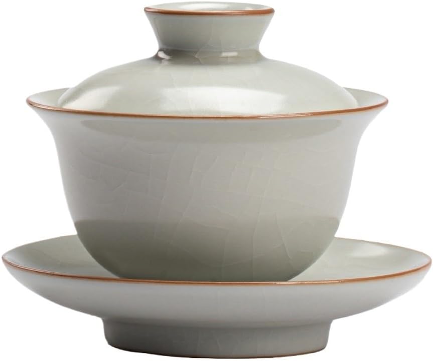 Gaiwan Tea Cup Sancai Zisha Cover Bowl Personal Kung Fu Set