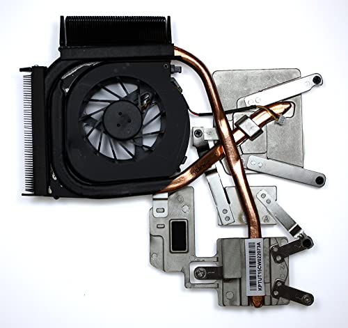 Power4Laptops gráficos discretos Modelo Ventilador para Ordenadores portátiles con disipador de Calor para los procesadores de AMD Compatible con HP Pavilion DV6 1030EQ