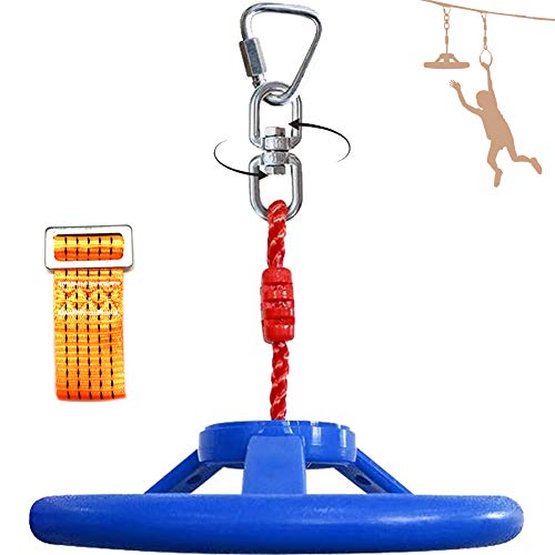 ROTAONY Ninja Wheel Obstacle for Kids, Ninja Line Attachments, 360Â° Spinning Swing Wheel for Kids, Monkey Wheel Jungle Gym for Playground Backpyard Training
