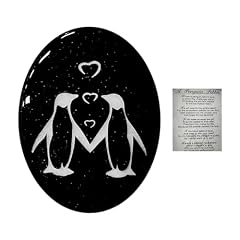 KSBBHDS 1 decorazione in vetro, decorazione pinguino, regalo interessante, regalo dolce, regalo di coppia, regalo romantico, decorazione creativa