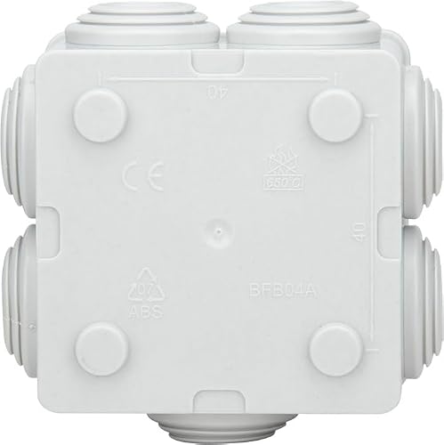 Boîte de dérivation IP55 60x60x40mm Zenitech - vue 5