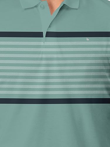 Image of BULLMER Trendy Striped Half Sleeve Polo T-shirt for Mens