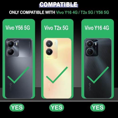 Image of Bintage Cute Fun Ball | Taddy Cartoon 3D Smiley Coffee Cup | Milk Donut | Full Camera Protection Back Cover Compatible for Vivo V2225 / T2x 5G / Y56 5G / Y16 - Brown