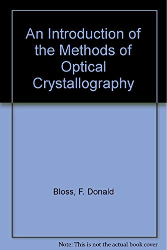 Introduction to the Methods of Optical Crystall... 1878907018 Book Cover