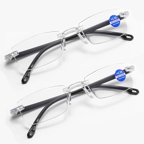 YUTAOWH 2 Pcs of Auto Focus Glasses Vision Pro Eye Glasses Visionpro Glasses Self Adjusting for Women/Men
