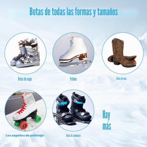 Calzador para esquí Gosknor en lámina resistente y ajustable para botas 7