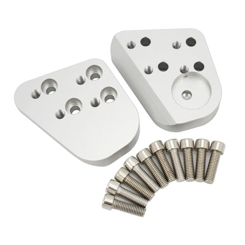 Rehausseur de guidon rehausse 19mm pour soulager le dos en moto