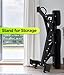 RUNFREELY SM022BK 4.5-Degree Angled Smith Machine with Bench and Cable Crossover, 2”x3” Uprights All-in-one Power Cage Home Gym Equipment for Strength Training, Bench Press, Squat and Dip