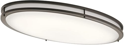 Miniatura 2 de Kichler Lighting Avon - Montaje empotrado LED de 32.5" con acrílico en níquel cepillado
