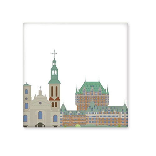 Carreaux de céramique décoratifs motif Canada bâtiment pour crédence cuisine