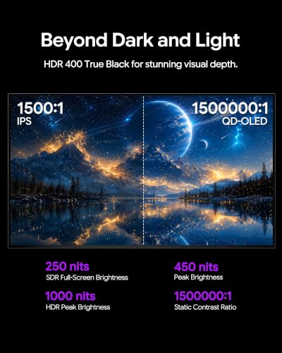Image of K500 27 inch 2K 500Hz QD-OLED Gaming Monitor (Honeycomb - Without Stand)