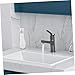 MUCKLILY 2 Piezas Dispenser de Enjuague Bucal de Vidrio Vaso Refillable para Botella Transparente para Encimera Chic y Funcional Imagen de MUCKLILY 2 Piezas Dispenser de Enjuague Bucal de Vidrio Vaso Refillable para Botella Transparente para Encimera Chic y Funcional