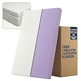 Arensberger Matratzen Topper Soft Plus | 180x200cm | H2 | Memory Foam Matratzentopper, waschbarer Bezug | geeignet für Federkern & Schaumstoff Matratzen | Matratzenauflage Höhe 7cm