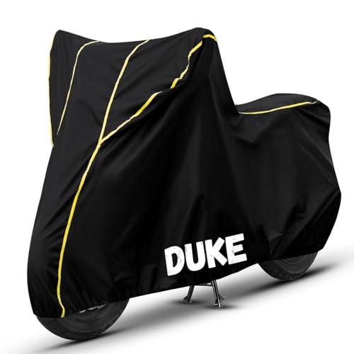 Image of Bike Cover for Duke 100% Waterproof, Dustproof & Scratch Resistant| Fully Bottom Elastic UV Resistant Heavy Duty Body Cover | All Weather Outdoor Use