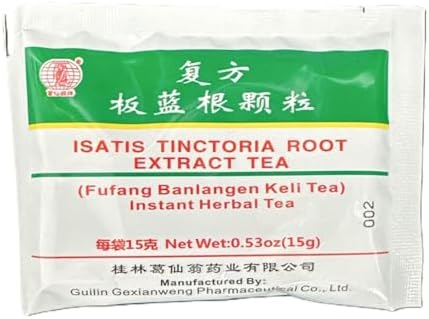 Banlangen TEA , Fufang Banlangen Keli , 15 Individual Sachets - 3 Pak by Ge Xian Weng