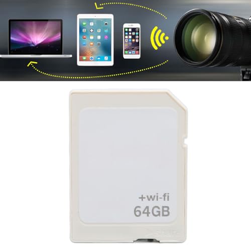 WiFi Storage Card for DSLR Camera, Class 10 Large Capacity Wireless SDHC WiFi Flash Memory Card for Digital Camera 64GB - Image 8