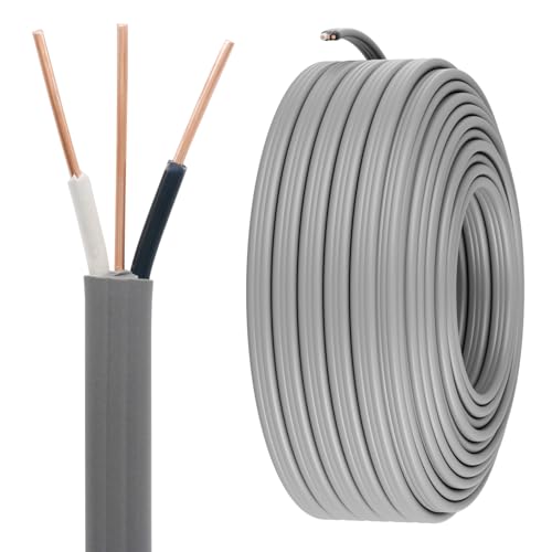 FIRMERST 12/2 UF Wire Outdoor Direct Burial Underground Feeder Cable 100ft
