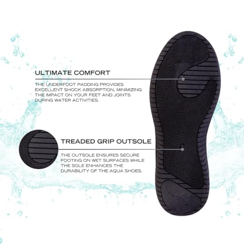 Nautica Women Men Water Shoe Quick Dry Aqua Socks Slip Resistant Comfortable Barefoot Shoes for Beach Swim Surf Pool Boat4