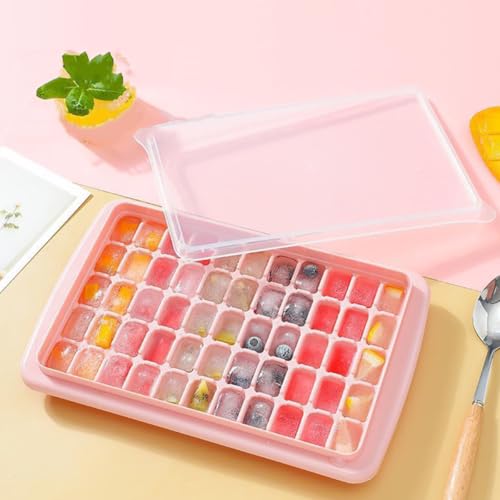 Molde de Cubos de Hielo con Tapa y Cuchara 55 celdas miniatura 4