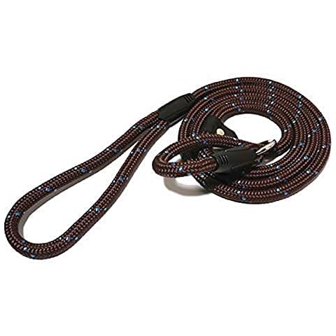 Rosewood 64-inch Brown/Teal Rope Lead Cover