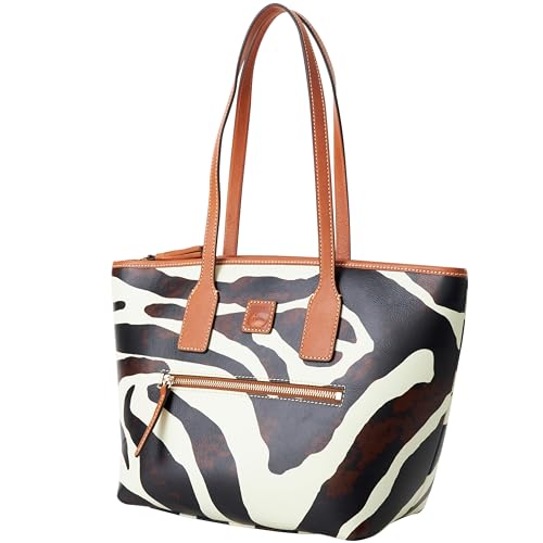 Dooney & Bourke Zebra Leather Small Tote miniatura 2