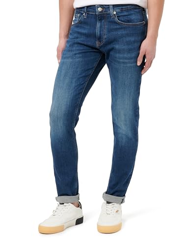 Tommy Jeans Herren Tapered, Denim (Denim Dark), 30 W/36 L