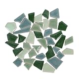 Carreaux de mosaïque en céramique pour l'artisanat - fabriqués en matériau céramique, très utiles, carreaux de mosaïque de forme irrégulière