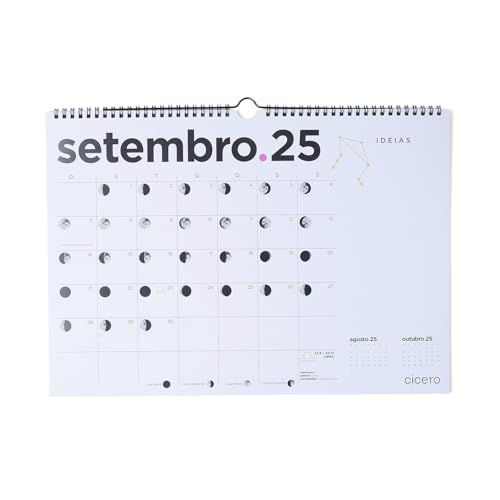 Calendario De Parede A3 Ciceros 2025 Astral, Cicero