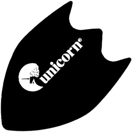 Unicorn Maestro 100, Fin Dart Flight, Black, One Size