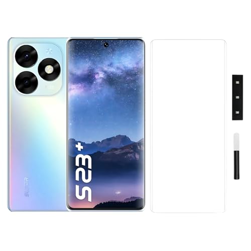 Image of Premium UV Tempered Glass Screen Protector Compatible For Itel S23 Plus Edge To Edge Coverage And Easy Installation Kit (Pack of 1)