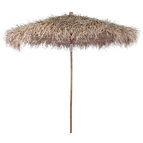 Preisvergleich Produktbild vidaXL Sonnenschirm Bananenblatt Dach 270cm Gartenschirm Ampelschirm Schirm