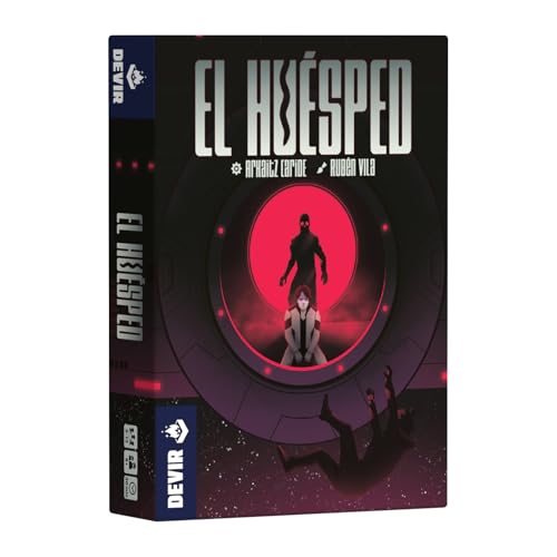 Devir – El Huésped: Juego de Roles Ocultos para 5-12 Jugadores, intriga y Supervivencia en Nave Espacial, Juego para Grupos Grandes (BGHUESP)