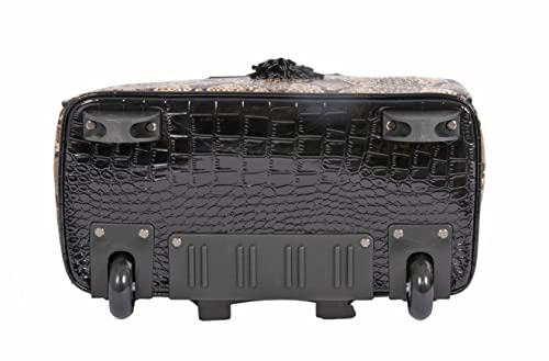 The Barcelona Computer iPad, Laptop Tablet Rolling Tote Bag Briefcase Carryall Bag