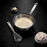 Fissler Original Profi Collection/Sauteuse ze stali nierdzewnej (1,9 l, Ø 20 cm) z krawędzią do wylewania i skalowaniem wewnętrznym - indukcja, 084-148-20-100/0, srebrna