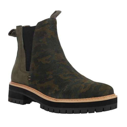 TOMS Womens Forest Camouflage Dakota Casual Boots - Green2