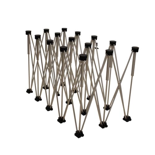 Karl Dahm Faltbarer Arbeitstisch 210 x 113 x 73 cm 15-Streben-Arbeitsstütze mit Tragetasche perfekte Kombination aus Funktionalität und Stabilität - Art.-Nr. 13018